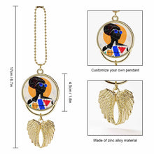 Lade das Bild in den Galerie-Viewer, Anhänger für Auto mit Fotos doppelseitiger Druck selbst gestalten und bedrucken