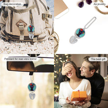 Lade das Bild in den Galerie-Viewer, Anhänger für Auto mit Fotos doppelseitiger Druck selbst gestalten und bedrucken