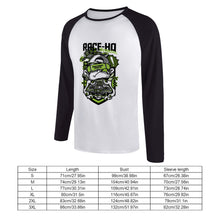 Lade das Bild in den Galerie-Viewer, Ärmel Raglan T-Shirt lang mit vollem Arm Herren selbst gestalten und bedrucken