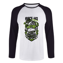 Lade das Bild in den Galerie-Viewer, Ärmel Raglan T-Shirt lang mit vollem Arm Herren selbst gestalten und bedrucken