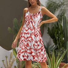 Lade das Bild in den Galerie-Viewer, Ärmelloses Kleid Trägerkleid für Damen Frauen mit Foto Text selbst gestalten und bedrucken