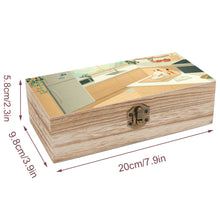 Lade das Bild in den Galerie-Viewer, Aufbewahrungsbox aus Holz / Holzkiste mit Foto selbst gestalten und bedrucken