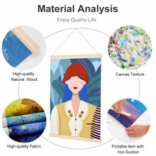 Lade das Bild in den Galerie-Viewer, Aufhängende Malerei / Hängende Gemälde mit Magnetrahmen mit Foto selbst gestalten und bedrucken