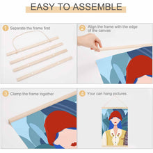 Lade das Bild in den Galerie-Viewer, Aufhängende Malerei / Hängende Gemälde mit Magnetrahmen mit Foto selbst gestalten und bedrucken