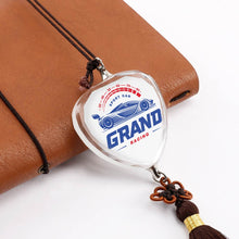 Lade das Bild in den Galerie-Viewer, Auto Anhänger aus Kristall mit Fotos Muster Text Logo selbst gestalten und bedrucken