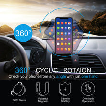 Lade das Bild in den Galerie-Viewer, Auto Magnet Handyhalterung Universal Handy Autohalterung Halter für die Auto Lüftung mit Foto Text selbst gestalten und bedrucken