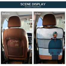 Lade das Bild in den Galerie-Viewer, Autokindersitz Rücksitzschutz Sitzschutz Trittschutzpolster Anti-Kick-Pads für Autositze mit Fotos Muster Text Logo selbst gestalten und bedrucken