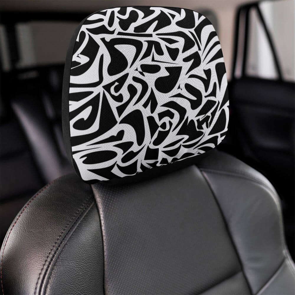 Auto Zubehör Kopfstützenbezug Kopfkissen Auto Kissen mit Foto Text selbst  gestalten und bedrucken