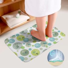 Lade das Bild in den Galerie-Viewer, Badematten Set 2 teilig Badezimmermatte Fußmatten Badteppich Set mit mit Fotos Muster Text Logo selbst gestalten und bedrucken
