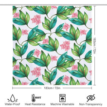 Lade das Bild in den Galerie-Viewer, Wasserdichtes Badvorhang Duschvorhang 36x72Inch (90x180cm) 72x72Inch (180x180cm) selbst gestalten und bedrucken