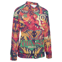 Lade das Bild in den Galerie-Viewer, Baseball Uniform Mantel Baseball Jacke für Damen / Frauen mit vollem Druck mit Foto Text selbst gestalten und bedrucken