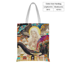Lade das Bild in den Galerie-Viewer, 38*42cm Einseitiger Druck Baumwolle und Leinen Tote Bag Jutebeutel Stoffbeutel Einkaufstasche selbst gestalten und bedruckren