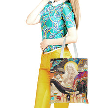 Lade das Bild in den Galerie-Viewer, Beidseitiger Druck 38*42cm Baumwolle und Leinen Tote Tasche Jutebeutel Stoffbeutel Einkaufstasche selbst gestalten und bedrucken