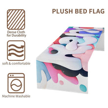 Lade das Bild in den Galerie-Viewer, Bed Flag Bett Flagge mit Fotos Muster Text Logo selbst gestalten und bedrucken