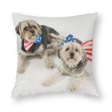 Lade das Bild in den Galerie-Viewer, Beidseitiger Druck 2er Set Kissenbezug Kuschelkissen Polyester Kissenhülle für Zierkissen, Dekokissen, Sofakissen, Couchkissen mit Fotos Muster Text Logo selbst gestalten und bedrucken