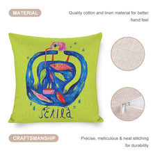 Lade das Bild in den Galerie-Viewer, Bequemer Kissenbezug Kuschelkissen Kissenhülle aus Baumwolle und Leinen beidseitiger Druck selbst gestalten und bedrucken