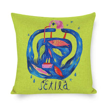 Lade das Bild in den Galerie-Viewer, Bequemer Kissenbezug Kuschelkissen Kissenhülle aus Baumwolle und Leinen beidseitiger Druck selbst gestalten und bedrucken