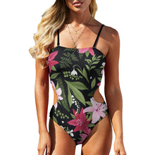 Lade das Bild in den Galerie-Viewer, L2020-1 Badeanzug mit modernem Design Damen / Frauen selbst gestalten und bedrucken