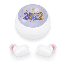 Lade das Bild in den Galerie-Viewer, Bluetooth Kopfhörer Ohrhörer Headset mit Ladestation mit Logo Motiv oder Foto selbst gestalten und bedrucken