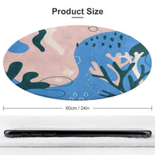 Lade das Bild in den Galerie-Viewer, Bodenmatte / Teppich ( Runde Form ) aus Korallensamt mit Foto selbst gestalten und bedrucken