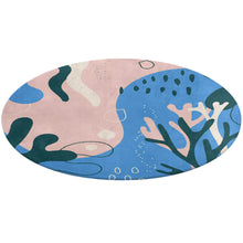 Lade das Bild in den Galerie-Viewer, Bodenmatte / Teppich ( Runde Form ) aus Korallensamt mit Foto selbst gestalten und bedrucken