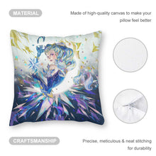 Lade das Bild in den Galerie-Viewer, Canvas Kuschelkissen Segeltuch Kissenbezug Kissenhülle beidseitiger Druck JJ0501012 selbst gestalten und bedrucken