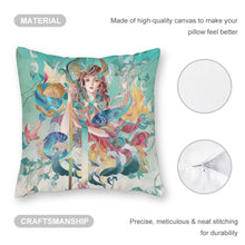 Lade das Bild in den Galerie-Viewer, Canvas Segeltuch Kissenbezug Kissenhülle (Sonderangebot) einseitiger Druck mit Foto Tex selbst gestalten und bedrucken