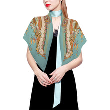Lade das Bild in den Galerie-Viewer, Chiffon Schal 35"×70" 58"×70" selbst gestalten und bedrucken