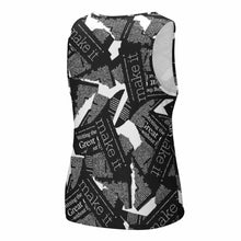 Lade das Bild in den Galerie-Viewer, Cooles Multi-Image-Druck Männer / Herren Tank Top Fashion Streetstyle Muskelshirt Muscle Shirt mit Fotos Muster Text Logo selbst gestalten und bedrucken