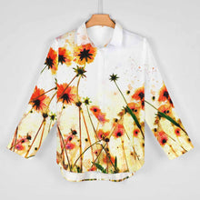 Lade das Bild in den Galerie-Viewer, Damen Einzelbilddruck Langarmhemd Shirt AY008 mit Fotos Muster Text Logo selbst gestalten und bedrucken