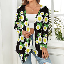 Lade das Bild in den Galerie-Viewer, Damen / Frauen Multi-Image-Druck Strickjacke offene Form Knitted Cardigan NZ050 mit Foto Text Muster selbst gestalten und bedrucken