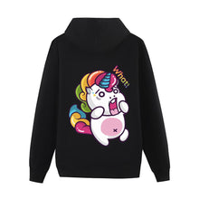 Lade das Bild in den Galerie-Viewer, Rückendruck Damen Kapuzenpullover mit Taschen GTS8065421 selbst gestalten und bedrucken