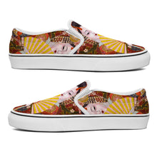 Lade das Bild in den Galerie-Viewer, Damen Sneaker Canvas Schuhe SLIP ON mit Foto Muster Text Logo selbst gestalten und bedrucken