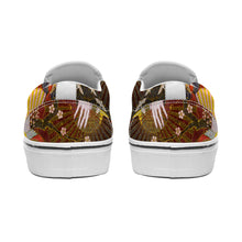 Lade das Bild in den Galerie-Viewer, Damen Sneaker Canvas Schuhe SLIP ON mit Foto Muster Text Logo selbst gestalten und bedrucken