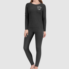 Lade das Bild in den Galerie-Viewer, Damen / Frauen Thermounterwäsche Funktionsunterwäsche Skiunterwäsche Set BR001 Hemd Hose mit Fotos Muster Text Logo selbst gestalten und bedrucken