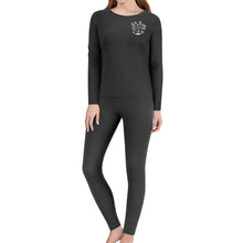 Lade das Bild in den Galerie-Viewer, Damen / Frauen Thermounterwäsche Funktionsunterwäsche Skiunterwäsche Set BR001 Hemd Hose mit Fotos Muster Text Logo selbst gestalten und bedrucken