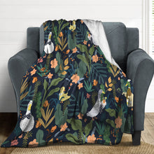 Lade das Bild in den Galerie-Viewer, Kuscheldecke Wohndecke mit Antistatikfunktion als Sofaüberwurf Sofadecke Bettüberwurf Couchdecke mit Foto selbst gestalten und bedrucken (Horizontale Version)