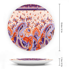 Lade das Bild in den Galerie-Viewer, Dekorativer Teller aus Bone China mit Fotos Muster Text Logo selbst gestalten und bedrucken