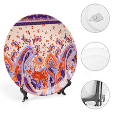 Lade das Bild in den Galerie-Viewer, Dekorativer Teller aus Bone China mit Fotos Muster Text Logo selbst gestalten und bedrucken