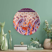 Lade das Bild in den Galerie-Viewer, Dekorativer Teller aus Bone China mit Fotos Muster Text Logo selbst gestalten und bedrucken