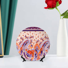 Lade das Bild in den Galerie-Viewer, Dekorativer Teller aus Bone China mit Fotos Muster Text Logo selbst gestalten und bedrucken