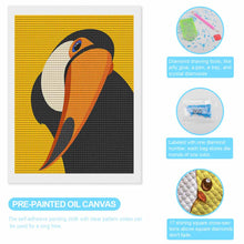 Lade das Bild in den Galerie-Viewer, Diamond Painting Diamantbild mit runden Steinchen in vertikalen Version mit Foto selbst gestalten und bedrucken