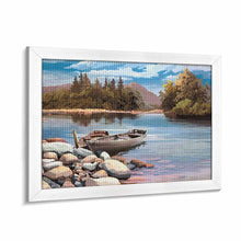 Lade das Bild in den Galerie-Viewer, Diamantmalerei / Diamond Painting / Diamantbild in horizontale Version mit Quadrat Steinchen mit Foto selbst gestalten und bedrucken