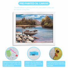 Lade das Bild in den Galerie-Viewer, Diamantmalerei / Diamond Painting / Diamantbild in horizontale Version mit Quadrat Steinchen mit Foto selbst gestalten und bedrucken