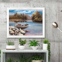 Lade das Bild in den Galerie-Viewer, Diamantmalerei / Diamond Painting / Diamantbild in horizontale Version mit Quadrat Steinchen mit Foto selbst gestalten und bedrucken