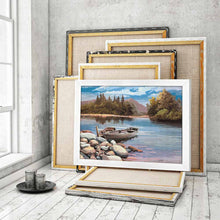 Lade das Bild in den Galerie-Viewer, Diamantmalerei / Diamond Painting / Diamantbild in horizontale Version mit Quadrat Steinchen mit Foto selbst gestalten und bedrucken