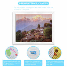 Lade das Bild in den Galerie-Viewer, Diamond Painting / Diamantbild ( horizontale Version, Runde Steinchen ) mit Foto selbst gestalten und bedrucken