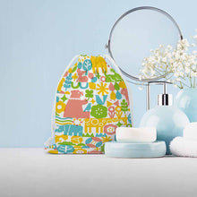 Lade das Bild in den Galerie-Viewer, 12*18cm / 20*25cm Doppelseitiger Druck Canvas Kordelzugbeutel mit Foto / Text selbst gestalten und bedrucken