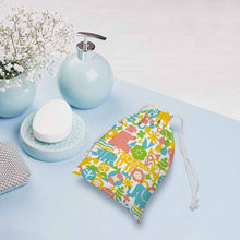 Lade das Bild in den Galerie-Viewer, 12*18cm / 20*25cm Doppelseitiger Druck Canvas Kordelzugbeutel mit Foto / Text selbst gestalten und bedrucken