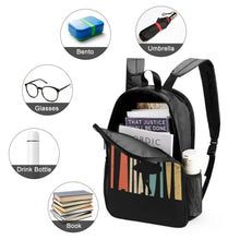 Lade das Bild in den Galerie-Viewer, Doppelseitiger Druck Hochwertige 17 Zoll Schultasche für Mädchen Jungen Damen Herren mit Foto Text online selbst gestalten und bedrucken